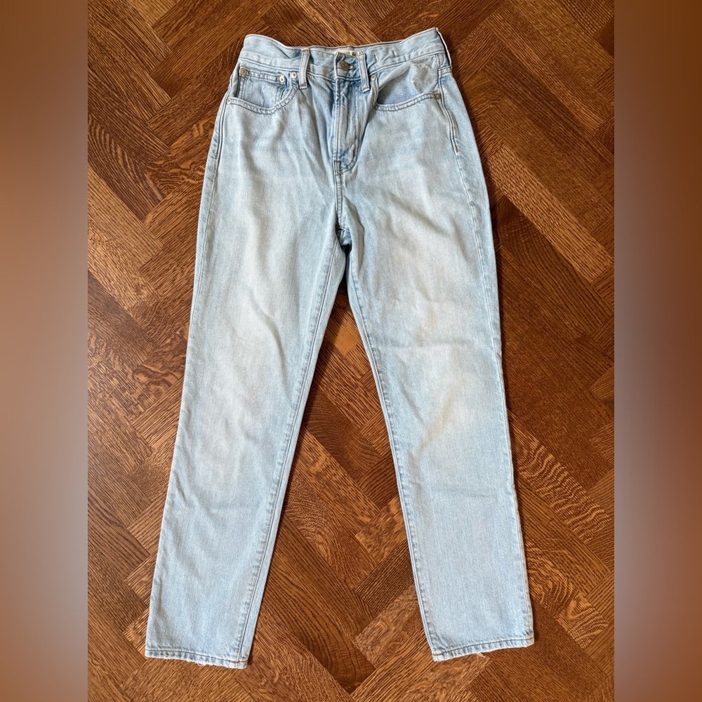 MADEWELL Perfect Vintage Jeans Blue Denim Retro Fitzgerald Wash Y2K High Rise 24